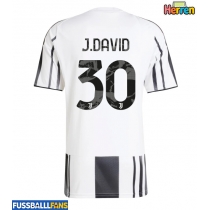 Juventus Jonathan David #30 Heimtrikot 2025-26 Kurzarm
